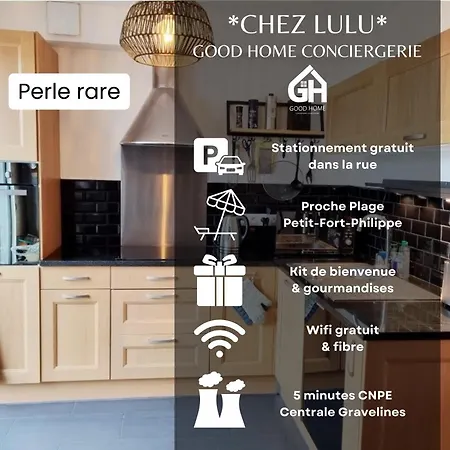 Good Home Chez Lulu, Plage & Centrale Gravelines Exterior photo